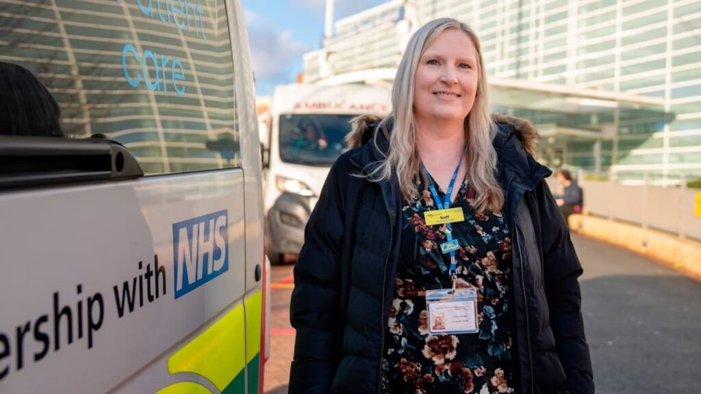 NHS nurse Saff Davies will be one of the health workers receiving advice from the Financial Literacy and Inclusion Campaign